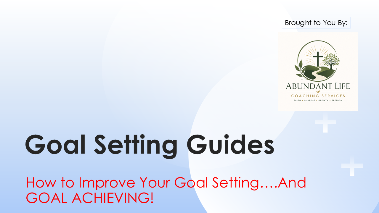 Move From Setting Goals to Achieving Goals